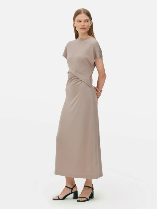 Vestido De Punto Con Detalle Retorcido De The Edit
