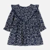 Vestido Floral Con Volantes