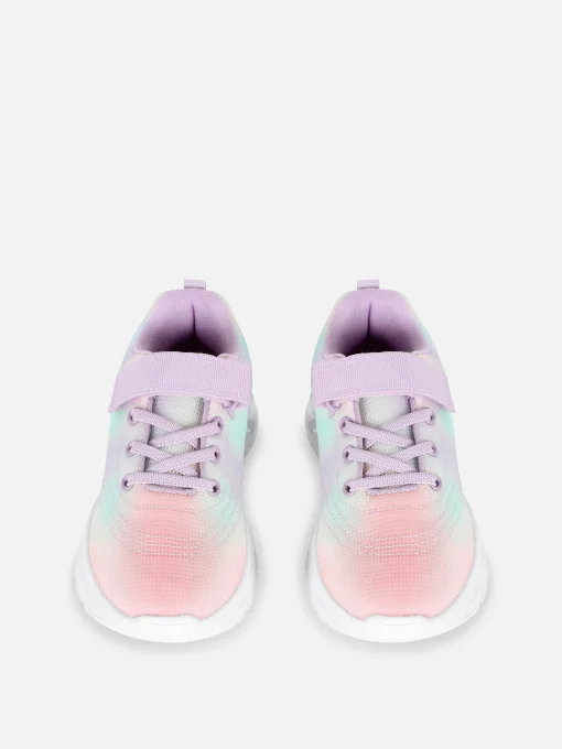 Zapatillas De Suela Gruesa Con Degradado De Color